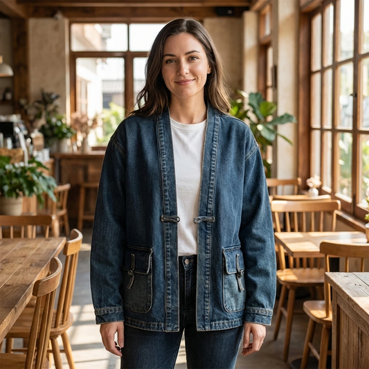 Denavira | Women’s Lightweight Denim Summer Jacket