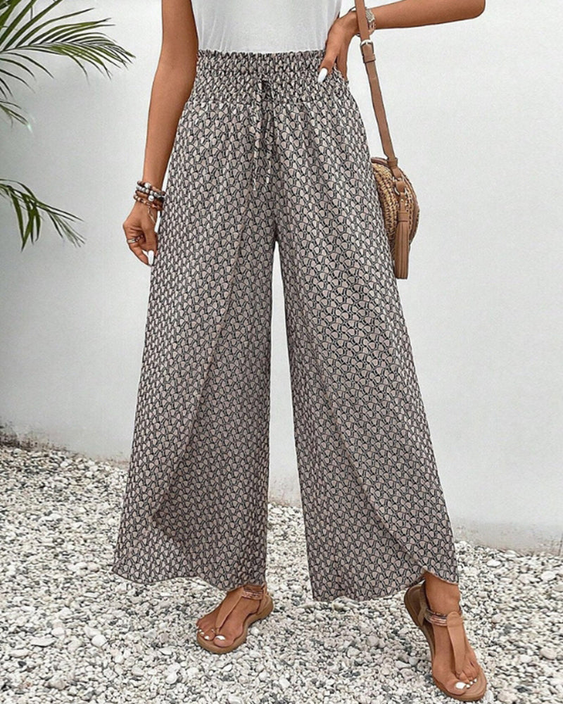 Women's Wide Leg Pants – Relaxed Summer Trousers