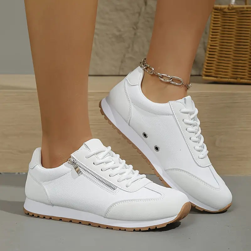 Arvella | Women’s Orthopedic Sneakers with Side Zipper