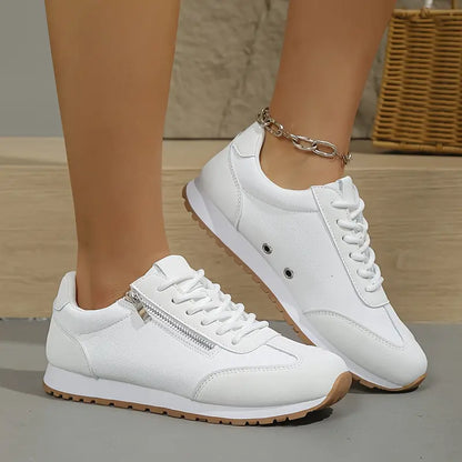 Arvella | Women’s Orthopedic Sneakers with Side Zipper