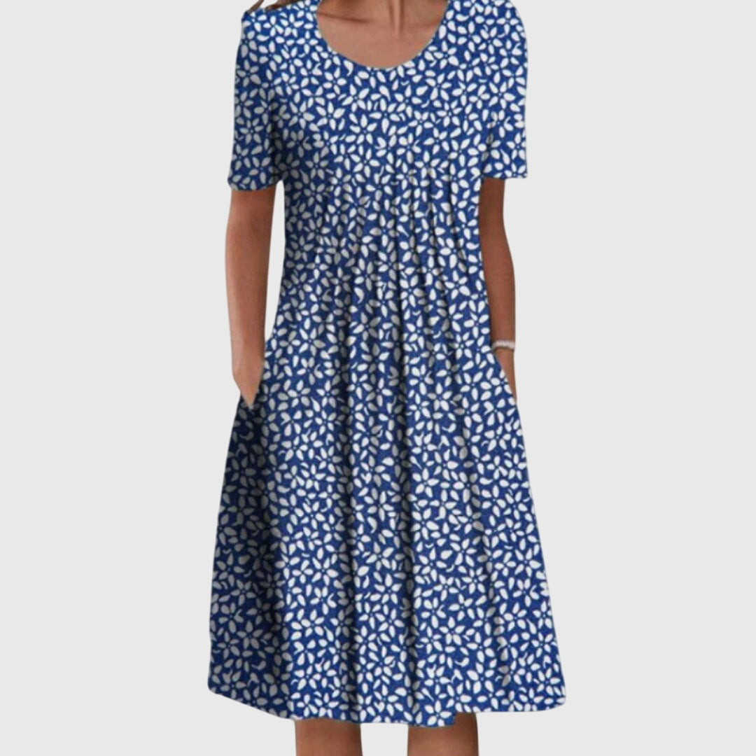 Women’s Floral Print Midi Dress