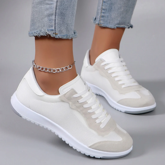 Riley | Women’s Retro Lace-Up Comfort Sneakers