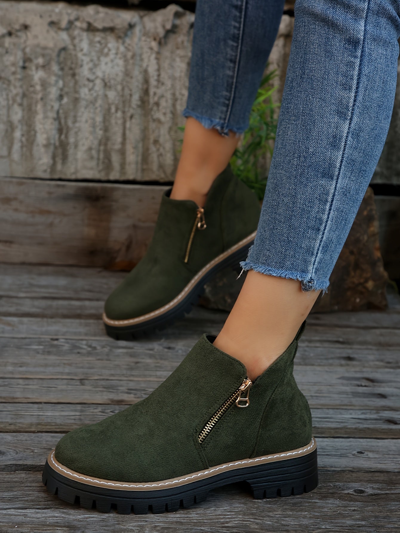Jordan | Women’s Orthopedic Ankle Boots with Side Zipper
