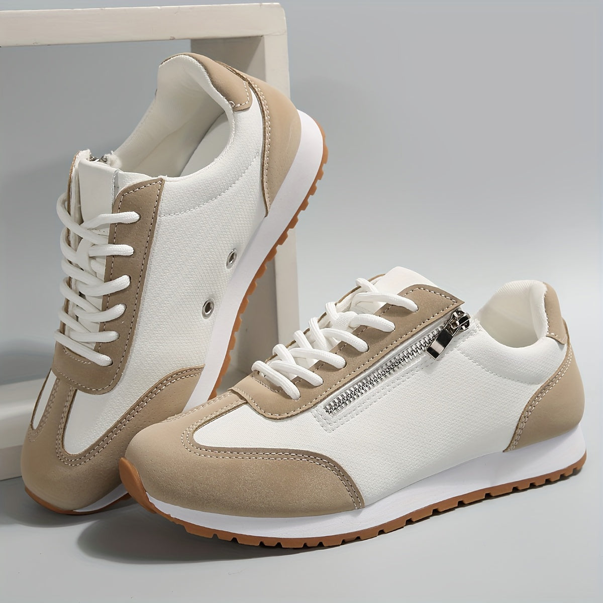 Arvella | Women’s Orthopedic Sneakers with Side Zipper