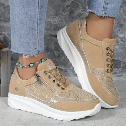 Morgan | Zip Lace Comfort Orthopedic Sneakers