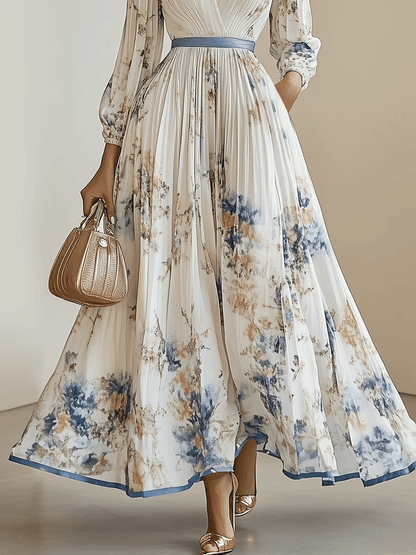 Elira | Women’s Pleated Maxi Dress