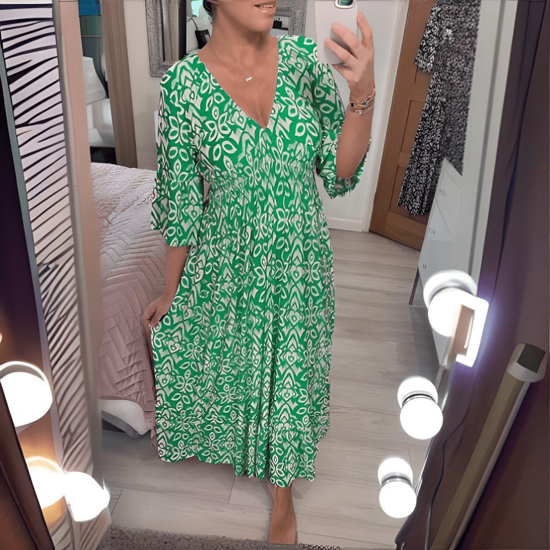 Zeraphine | Women’s  Printed Relaxed Midi Dress