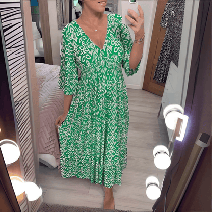 Zeraphine | Women’s  Printed Relaxed Midi Dress