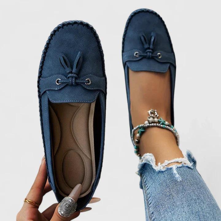 Women’s Orthopedic Slip-On Loafers – Supportive Everyday Walking Shoes