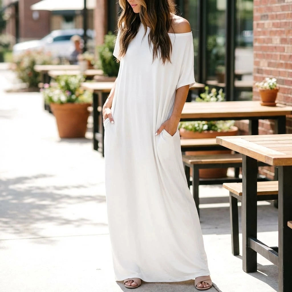 Solivra | Women’s Relaxed Maxi Dress