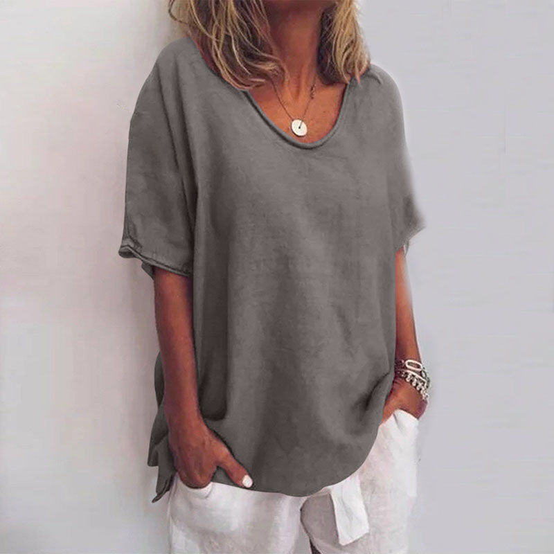 Arlisse | Women’s Relaxed Short Sleeve Top