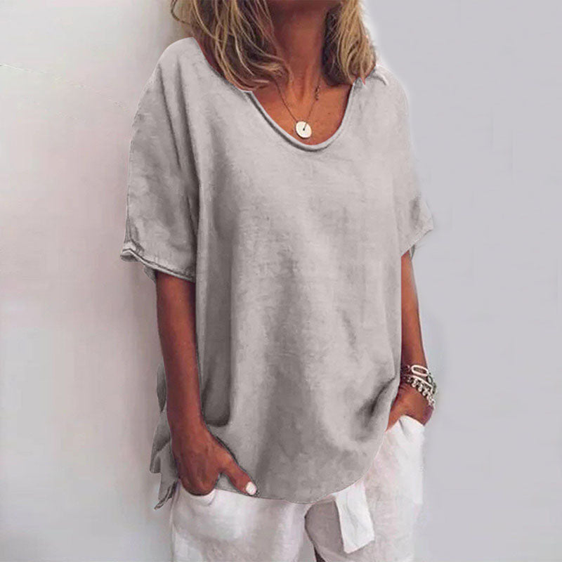 Arlisse | Women’s Relaxed Short Sleeve Top