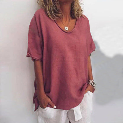 Arlisse | Women’s Relaxed Short Sleeve Top