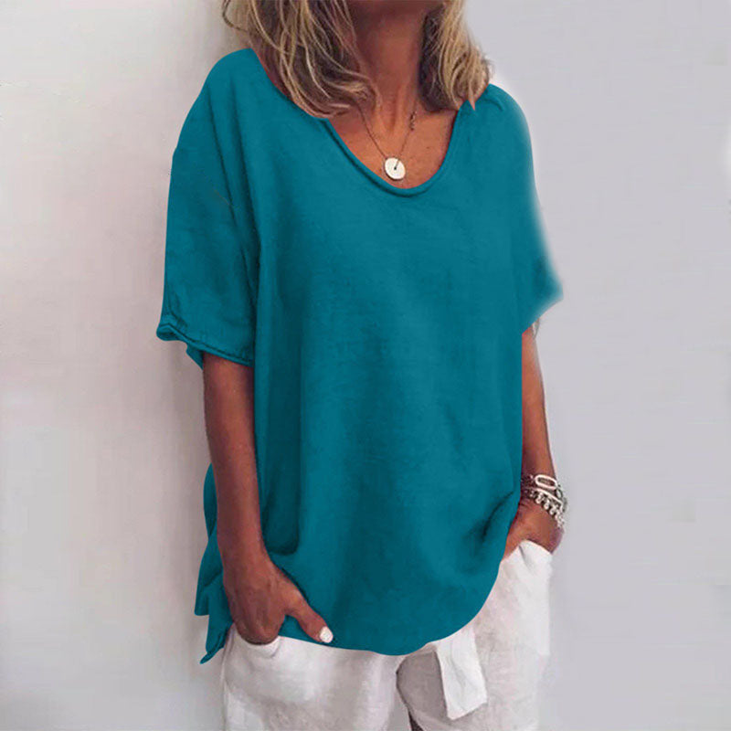 Arlisse | Women’s Relaxed Short Sleeve Top