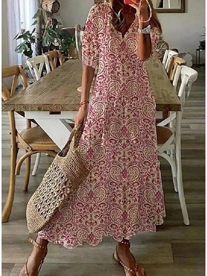 Elarisse | Women’s Romantic Bohemian Maxi Dress